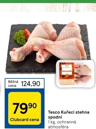 Kuřecí stehna Tesco