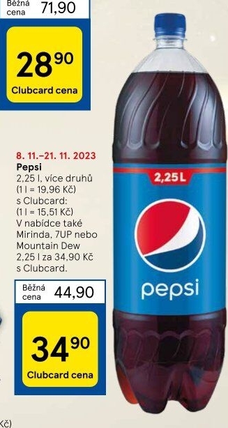 Limonáda Pepsi