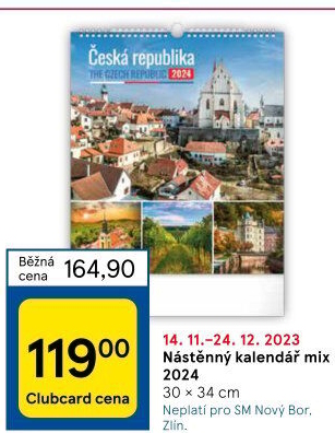 Nástěnný kalendář