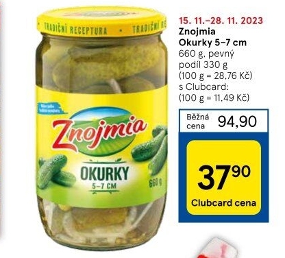 Okurky Znojmia