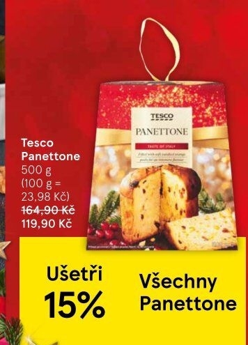 Panettone Tesco