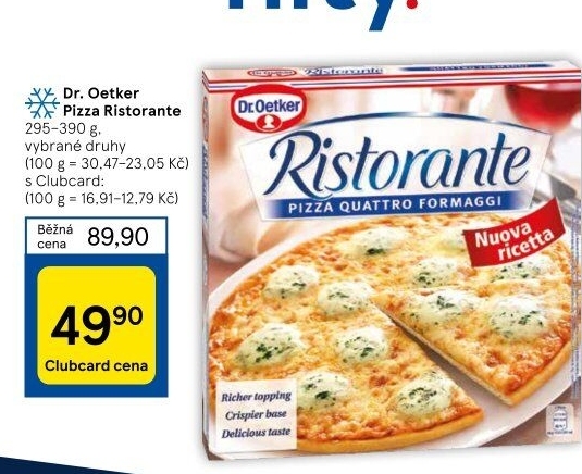 Pizza mražená Ristorante Dr. Oetker