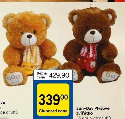 Plyšové zvířátko Sun-Day