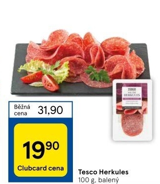 Salám Herkules Tesco