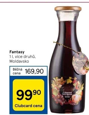 Vína Fantasy Migdal Chateau Cojusna