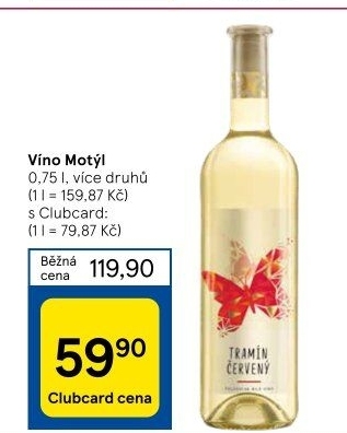 Vína Motýl Víno Mikulov