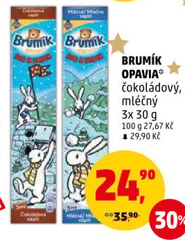 BeBe Brumík vánoční Opavia
