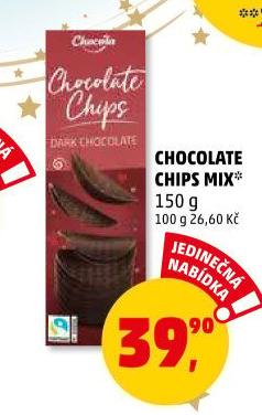 Chipsy čokoládové Choco'