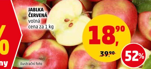Jablka červená