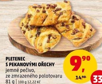 Pletenec plněný