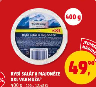 Salát rybí v majonéze Varmuža