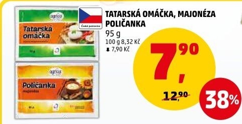 Tatarská omáčka Agricol