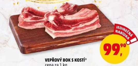 Vepřový bok s kostí