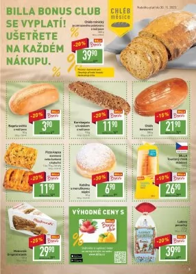akční leták BILLA 15.11.2023-21.11.2023