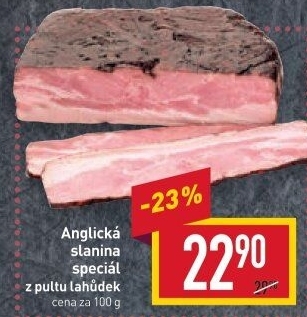 Anglická slanina speciál