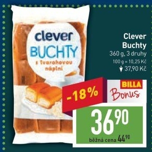 Buchty s náplní Clever