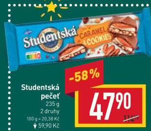 Čokoláda Studentská pečeť Orion
