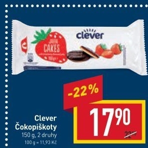 Čokopiškoty Clever