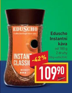 Instantní kávy Eduscho