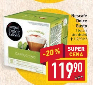 Kapsle Dolce Gusto Nescafé