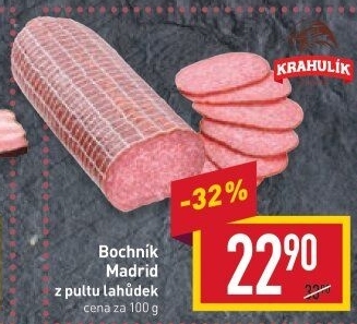 Salám bochník Madrid Krahulík