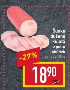 Šunka dušená kulatá