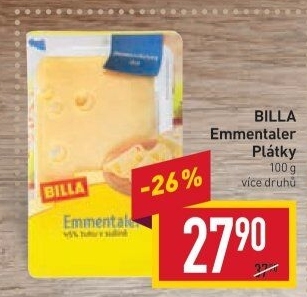Sýr Ementál Billa