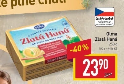 Tuk Zlatá Haná Olma
