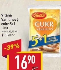 Vanilínový cukr Vitana