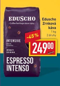 Zrnkové kávy Eduscho