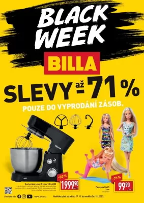 akční leták BILLA 17.11.2023-26.11.2023