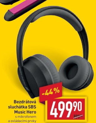 Bezdrátová sluchátka Music Hero