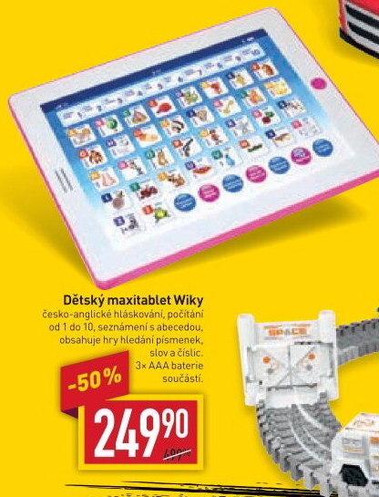 Dětský tablet Wiky