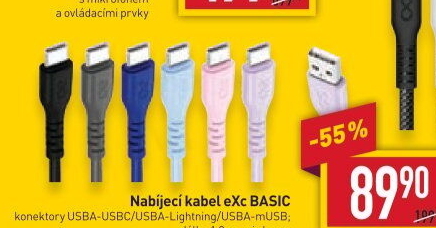 Nabíjecí kabel EXC