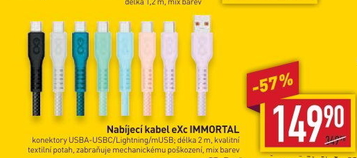 Nabíjecí kabel EXC