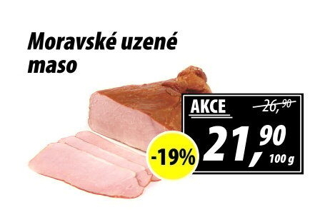 Moravské maso uzené