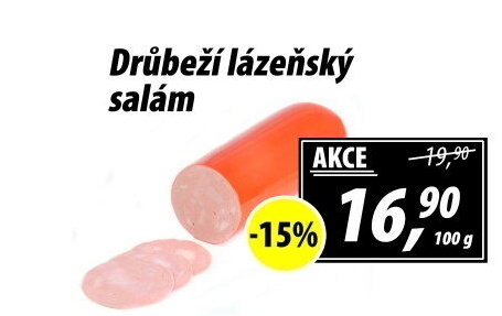Salám drůbeží lázeňský