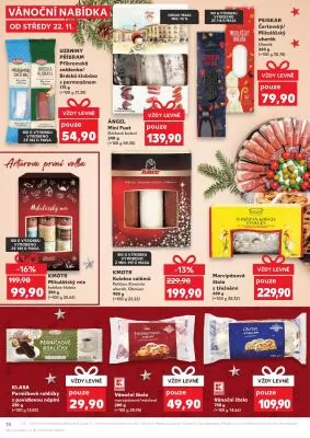 akční leták Kaufland 22.11.2023-28.11.2023