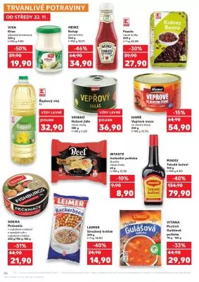 akční leták Kaufland 22.11.2023-28.11.2023