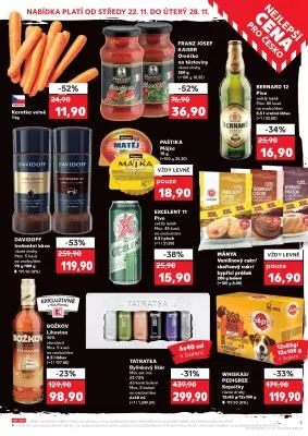 akční leták Kaufland 22.11.2023-28.11.2023