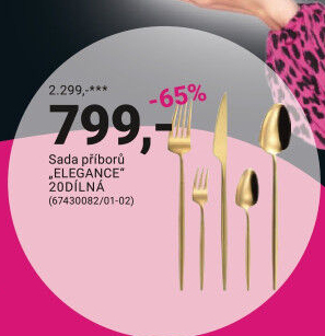 Sada příborů „ELEGANCE“