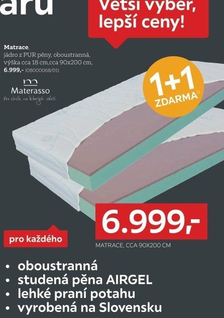 MATRACE 1+1 ZDARMA