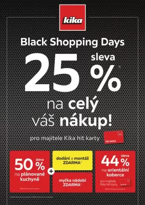 akční leták Kika nábytek 20.11.2023-3.12.2023