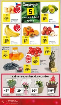 akční leták Tesco 22.11.2023-26.11.2023