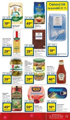 akční leták Tesco 22.11.2023-26.11.2023