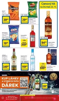akční leták Tesco 22.11.2023-26.11.2023