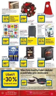 akční leták Tesco 22.11.2023-26.11.2023
