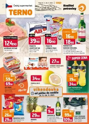 akční leták COOP 22.11.2023-28.11.2023
