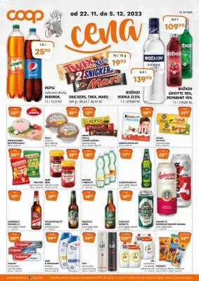 akční leták COOP 22.11.2023-5.12.2023