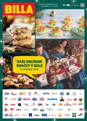 akční leták BILLA 20.11.2023-17.12.2023